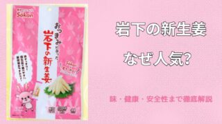 岩下の新生姜はなぜ人気