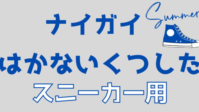はかないくつした スニーカー